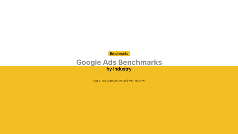 Google Ads Benchmarks by Industry (2026)